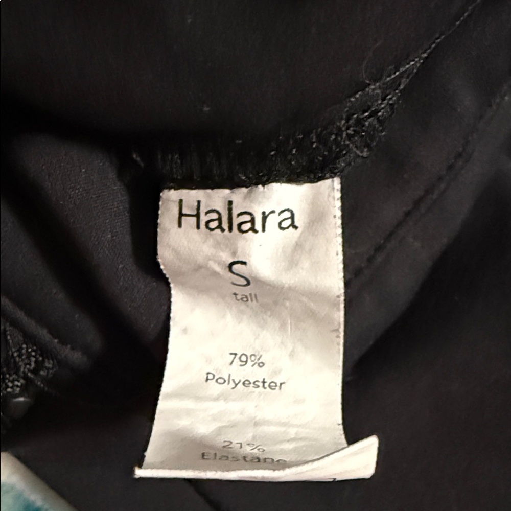 HALARA Black Pants with Stylish Detail - Picture 2 of 2